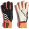 adidas Predator-Torwarthandschuhe für Erwachsene, Unisex, Schwarz/Solarrot/Solargelb, 7