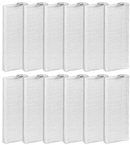 (12 piezas) Filtros HEPA compatibles con aspiradora robótica Lefant M210B M213S M210S M210 M213, OKP Life K2 K3 K3A K4 K5, kit de filtro de aspiradora robot, piezas de repuesto 12 filtros kit de