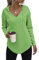 Cuptacc Damen Hoodie Entspannt Sweatshirt Mit Kapuze Oberteile Langarm Pullover Strickpullover Tops Oversized Shirt Apfelgrün S