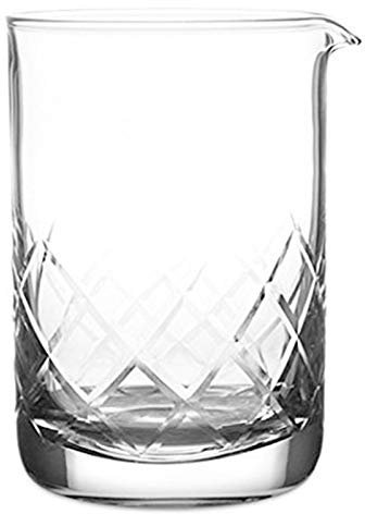 wiianoxd Profesional Crystal Mixing Glass Bar Accesorios Mezclador Barman Whisks Revolviendo Copa Copa de Vidrio Coctelera