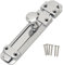 Flat Tower Bolt - Door Bolts in Satin Chrome Plating Finish & Dimensions 150mm x 38mm x 30mm