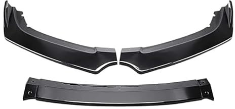 Auto Frontspoiler, Für Honda Civic 10 Gen 2016-2020, Auto Frontstoßstangen Spoiler Splitter rontstoßstange Spoiler Lip Diffusor Änderung Zubehör,B