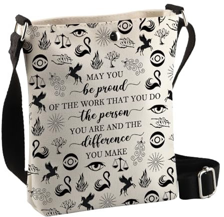 PLITI KOTLC Merchandise Keeper Of The Lost Cities Themed Gift For Bookworm Book Lover Crossbody Bag Foxfire Academy Gift