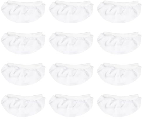 Gosknor 12pcs Steam Mop Pads For Handheld Steam Cleaner, Steam Cleaner Microfiber Cloths Cover Steam Cleaner Pads Replacement for Bissell Steam Shot, Dupray, Comforday