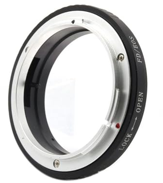 GHJ567RE FD – EOS FD – EF Mount Adapter Ringer for Canon FD Objektiv for Canon EOS EF EF-S Kamera 5D 6D 7D 90D usw. Makrofotografie