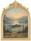 Navaris Marcos de Fotos Retro - Marcos Vintage Ornamentado 23 x 32 cm - Marcos Dorados Vintage - Marco Dorado Estilo Retro - Marcos Vintage Pared y de Mesa - Marco Fotos Dorado