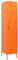HETFTJN Vorratsschrank Küche Schrank Organizer Apothekerschrank Werkstattschrank - Schließfachschrank Orange 35x46x180 cm Stahl für Keller Arbeitszimmer Garten Balkon