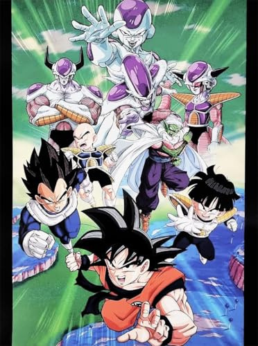 KUSTOM ART Dekoratives Wandposter Manga und Anime Hauptfiguren Saga 40x30cm ohne Rahmen