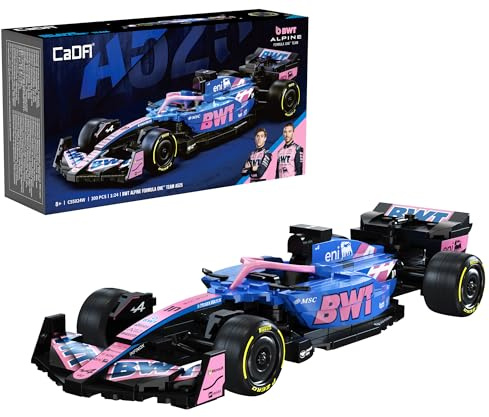 CaDA 1:24 BWT Alpine F1 Team A525 Rennwagen - 300 Stk - Selbstbau Stein Baustein Modell C55024W