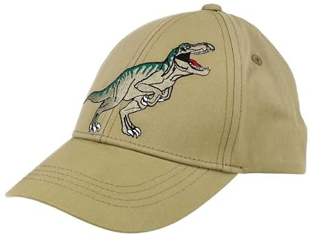maximo Kids Boy-Cap, Dino Stickerei, Klettverschluß