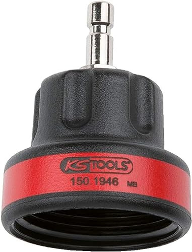 KS Tools 150.1946 Kühlsystem-Bajonettadapter, #11, IG M45x3, rot
