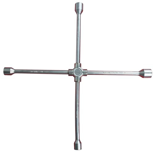 KS Tools 518.1158 Radkreuzschlüssel für LKW, 27x30x32x33mm