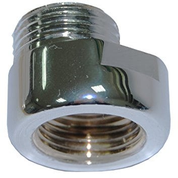 Boutt 3179876 EX5FA - Raccordo eccentrico con attacco maschio/femmina 15 x 21, 5 mm, cromato