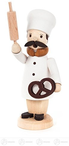Rudolphs Schatzkiste Mini-Räuchermann Bäcker Höhe = 120mm NEU