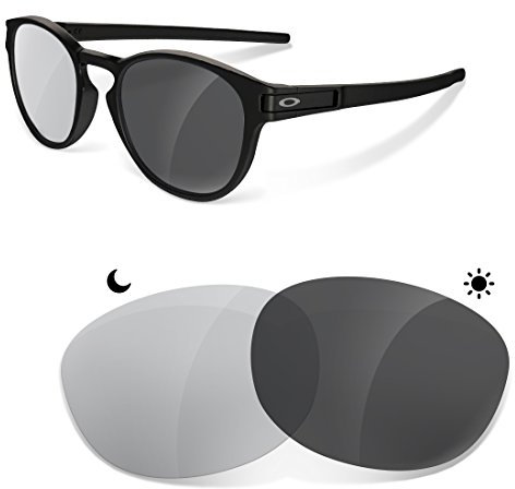 sunglasses restorer Kompatibel Ersatzgläser für Oakley Latch, Photogrey Linsen