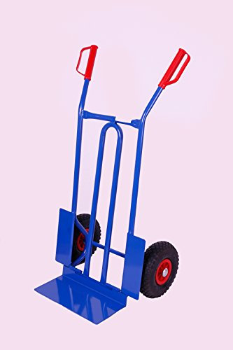 Sackkarre 250 kg Vollgummi 108x58x48 blau SZAGATO