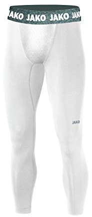 JAKO Compression 2.0 Long Tight Kids Weiss, 140 Kinder