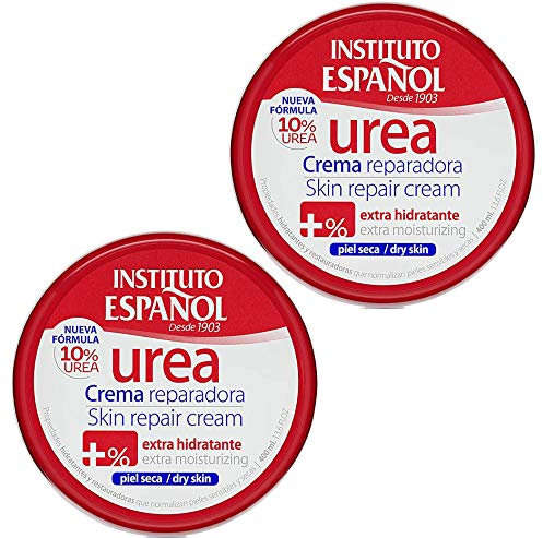 Instituto Espanol Urea Advanced Repair Cream Harnstoff trockene Haut Körpercreme Gesichtscreme Handcreme Bodycreme 2x400ml