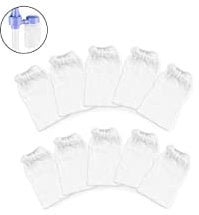 dafuhao 10 Pcs Fish Tank Cleaner Filter Bags, Aquarium Filter Bags for Aquarium Battery Powered Gravel Cleaner