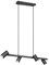 Trio Leuchten Pendelleuchte Marley 302400432, Metall Schwarz matt, exkl. 4x GU10