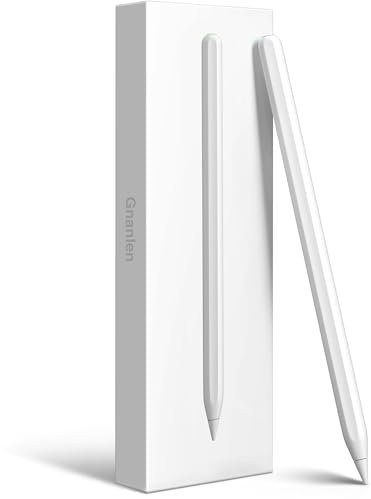Lápiz iPad de 2ª generación con carga inalámbrica magnética, sensibilidad de inclinación, igual que el Apple Pencil de 2ª generación, compatible con iPad Pro de 11 pulgadas 1/2/3/4, iPad Pro de 12.9