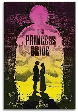 daweitianlong Filmposter The PrincessBride, dekoratives Gemälde, Leinwand, Wandkunst, Wohnzimmer, Poster, Schlafzimmer, Gemälde, ungerahmt, 20 x 30 cm