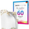 60 Blatt Blumen Orchidee Briefpapier Set beidseitig bedruckt Motivpapier Papier A4 Druckerpapier 90g/m²