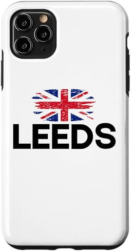 Leeds City Women Men United Kingdom Town Dad England UK Case for iPhone 11 Pro Max