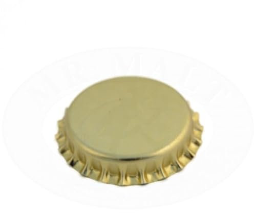 Mr-Malt Kronkorken Gold, D, 26 mm - 100 Stück