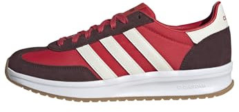 adidas Hombre Run 70S 2.0 Shoes, Pure Ruby/Core White/Aurora Ruby, 43 1/3 EU
