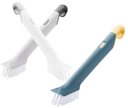 minkissy 3pcs Gas Stove Cleaner Brush Oven Grill and Fryer Cleaning Heavy Duty Brush for Stove and Countertop