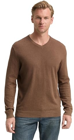 Tom Tailor Herren 1048016 Strickpullover mit Kaschmir-Anteil (1er Pack)
