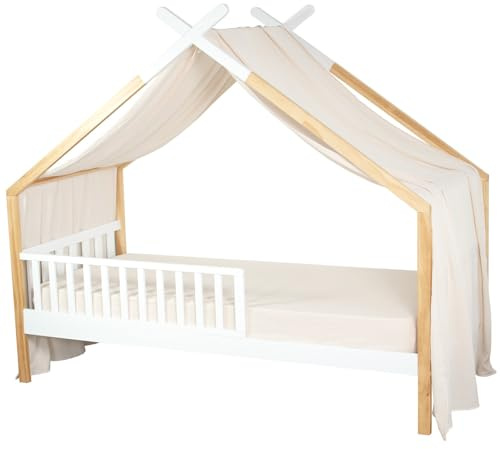 Sevira Kids - Himmel für das Bett, Hütte, Stoff aus Baumwollgaze, Jeanne Made in France