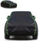 XMYAN Autoabdeckung Outdoor für 𝖬𝗂𝗇𝗂 i One R52 Cabrio 2004-2008, Auto Autogarage Wasserdicht Auto Abdeckplane Vollgarage Winddicht Schneedicht UV-Schutz Garage Atmungsaktiv Regenfest(Black)
