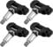 Tire Pressure Sensor,4pcs Tyre Pressure Monitoring System Tpms Sensor Compatible with Mercedes-Benz A-Class B-Class C-Class CL-Class CLA CLS E-ClassG-Class Tire Pressure Monitor Sensor