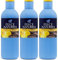 Felce Azzurra Bagnoschiuma Ebano e Vaniglia, Essenza Riequilibrante, Set da 3 Flaconi, 650ml
