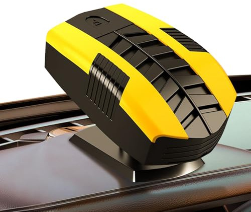 Chauffe-Voiture Portable Électrique - 150W 12V 155x100mm, Ventilateur Déshumidificateur De Pare-Brise, Dégivreur Auto Dégivreur | Camion de Conduite en Hiver Véhicule Rv Chauffage Intérieur