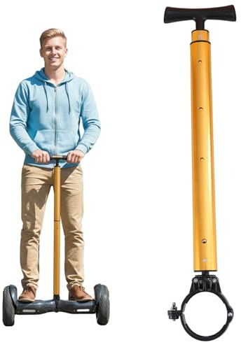 Jorzer Hoverboard-Griff, Teleskop-Metall-Hoverboard-Aufsatz, Balance-Scooter-Griff für Smart Hover Scooter, Skateboard-Zubehör, Teile, Sport, Outdoor.