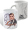 Elbenwald Herr der Ringe Tasse Legolas Rundumdruck mit Ring-Motiv Keramik 300 ml weiß