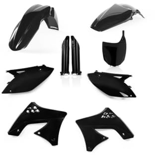 Acerbis Full Plastic Kit – Compatible with Kawasaki KX250F (09-12) – black