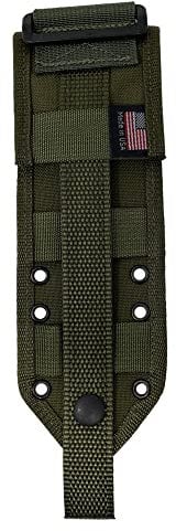 ESEE - Randall's Adventure Modell 3 und 4 Mollee Rücken Mantel Olivgrün