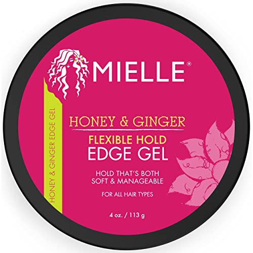 Mielle Organics Honey Ginger Edge Gel - Gel para el cabello, 4 oz (114 g)