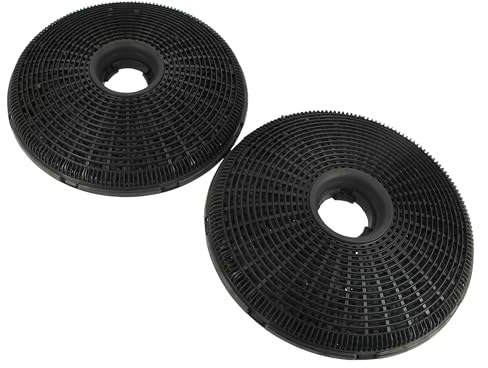 Aktivkohlefilterset Kohlefilter E3CFP19 Best Type 190 rund Ø 190mm Dunstabzugshaube Electrolux AEG Juno 9029793701 auch Fagor Brandt 74x3895 TimeStripAlarm