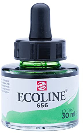Ecoline Flüssig-Aquarell-Flasche 30 ml Waldgrün 656 (11256561)