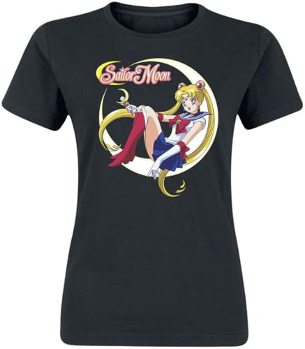 ABYSTYLE - Sailor Moon - T-Shirt - Sailor Moon - Women - Black, Black, M