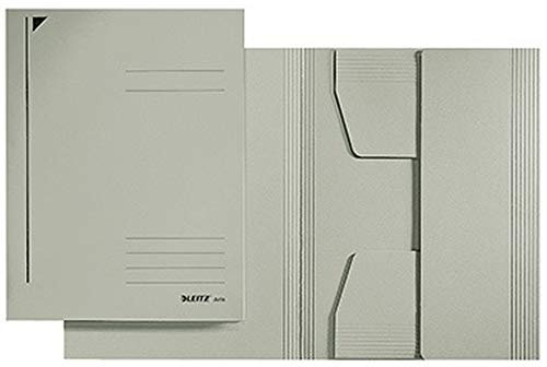 Leitz Jurismappe 39240085 DIN A4 3Klappen Colorspankarton grau