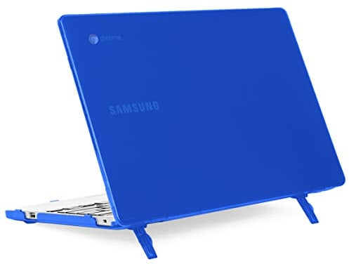 mCover Hard Shell Case Compatible with Samsung Chromebook 4 XE310XBA Series (11.6 Inch, Blue)