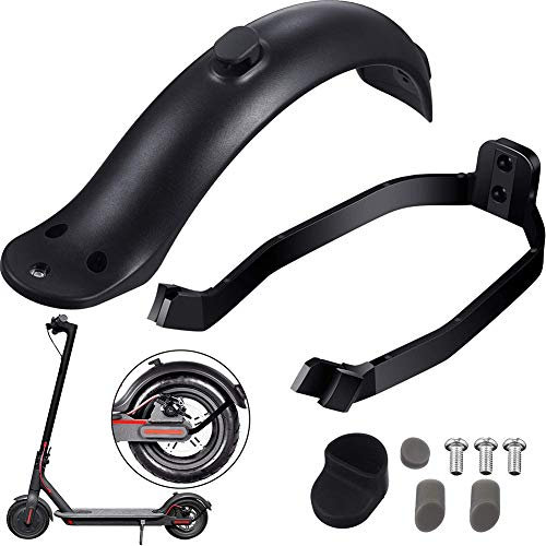 CYH 2 Pièces Support de Garde Boue Arrière Garde-Boue Arrière Support pour Xiaomi M365/ M365 Pro Scooter, Accessoire de Remplacement de Scooter Electrique avec Vis et Capuchons à Visser
