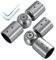 Eckverbinder für Gardinenstangen, Verstellbarer Gardinenstange verbinder für Erkerfensterjalousien mit 3/4 Zoll 1,9cm silberfarbenem Edelstahl