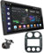 UGAR Kompatibel für Jeep Compass 2011-2016 10 Zoll Android 13 DSP 4GB+64GB Autoradio HD Voll-Touchscreen GPS-Navigation